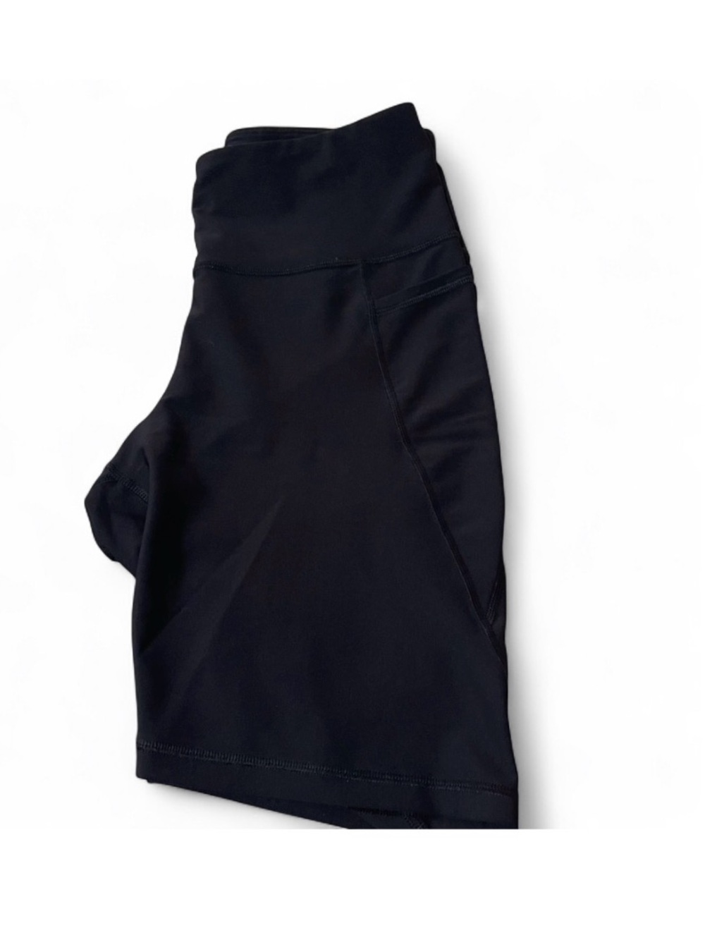 Old Navy Black High-Rise Bike Shorts